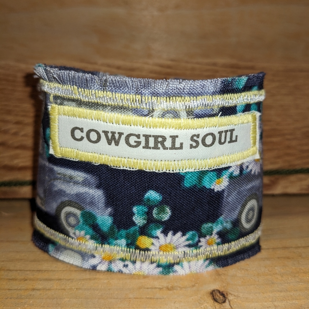 COWGIRL SOUL Bracelet Cuff One of a Kind HANDCRAFTED